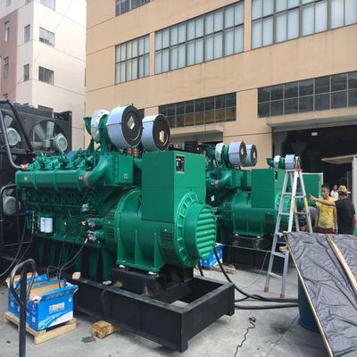ইউচাই ইঞ্জিন ওয়াটার কুলিং দ্বারা চালিত 2500kva 2000kw ডিজেল জেনারেটর