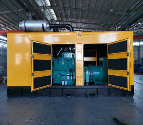 ইঞ্জিন KTA38-G2B সহ 640kw 800KVA সাইলেন্ট কামিন্স ডিজেল জেনারেটর