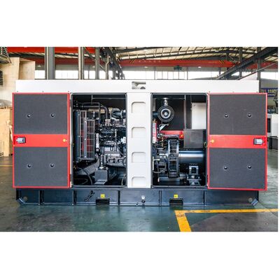 কারখানার বিক্রয় 400kW 500KVA Cum min ডিজেল জেনারেটর সেট 500kva বিক্রয়ের জন্য সুপার সাইলেন্ট ওপেন ফ্রেম ডিজেল জেনারেটরের সাথে